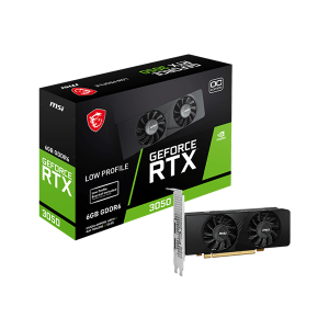 MSI GeForce RTX 3050 LP 6GB GDDR6 OC